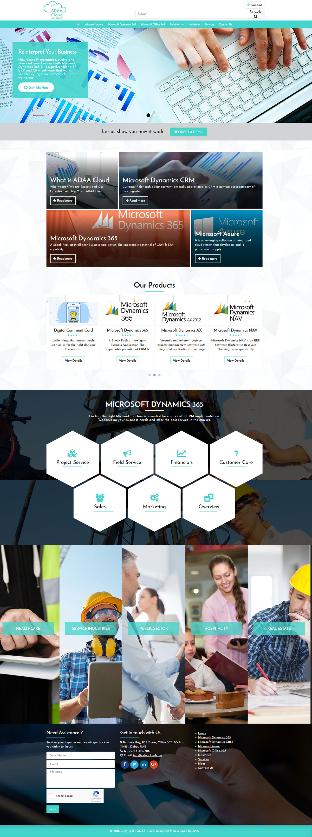 Powermax Technology Services, Abu Dhabi Web Design (UI/UX)