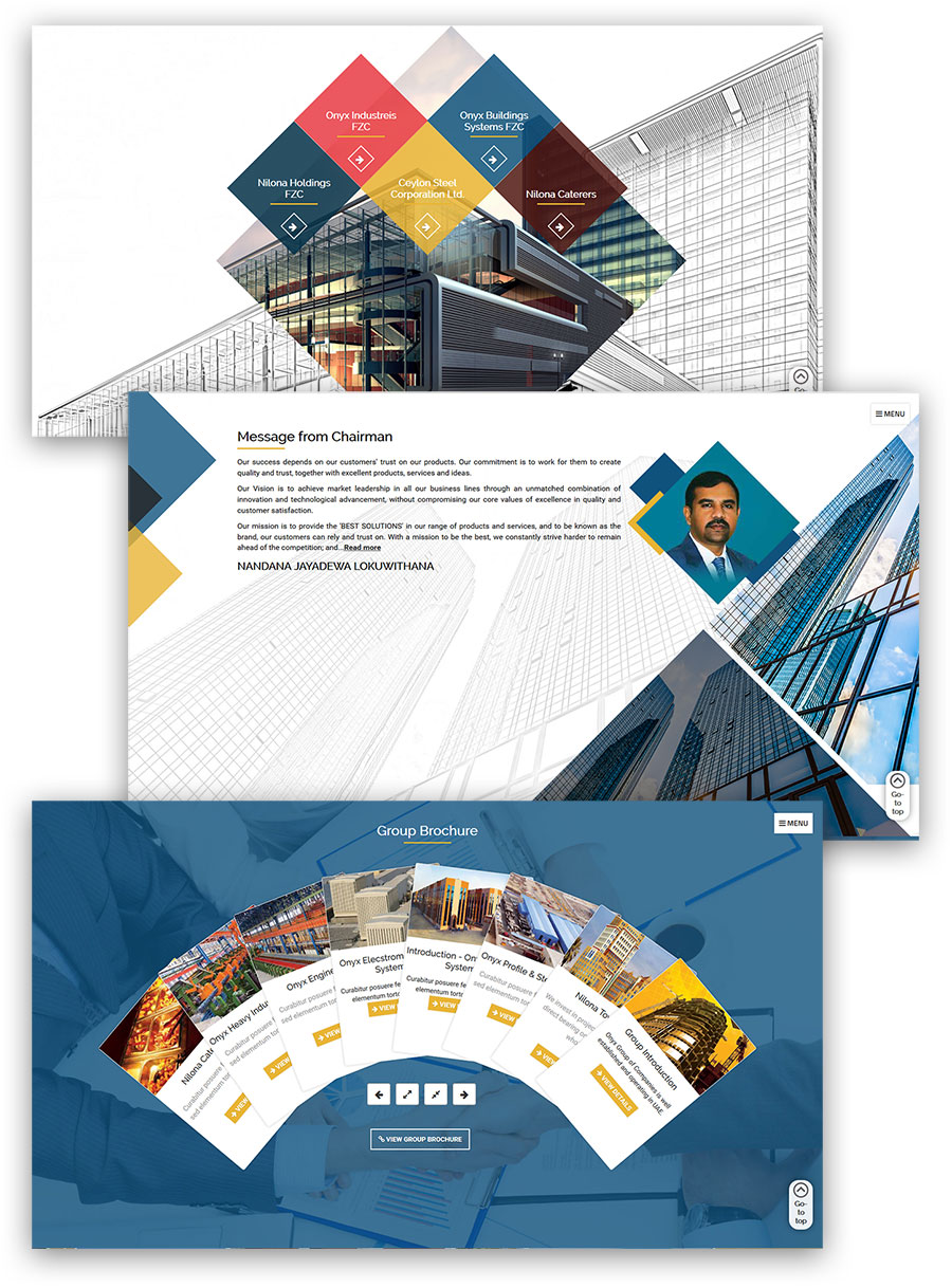 Ceylon Steels Web Design & Development (Joomla)